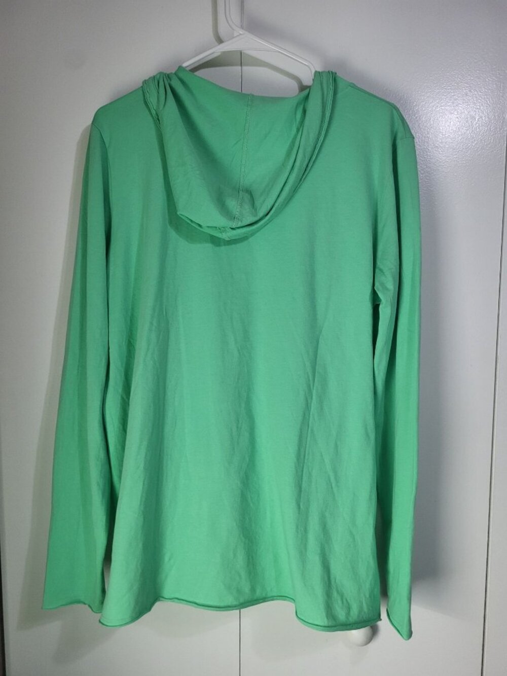 Life is Good Women's SZ LG  L/S Crusher Lite Hoodie LIG Floral Stack Green Beach - Picture 2 of 7